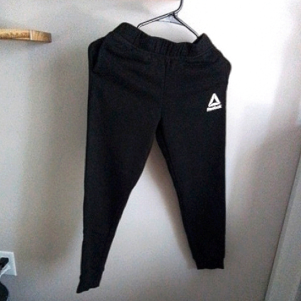 Reebok Girls Black Sweatpants